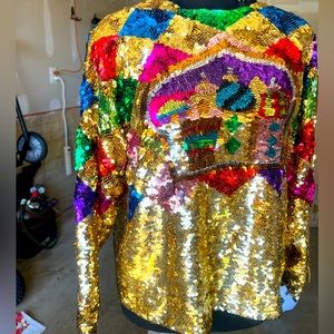 Vibran Sequin long sleeve